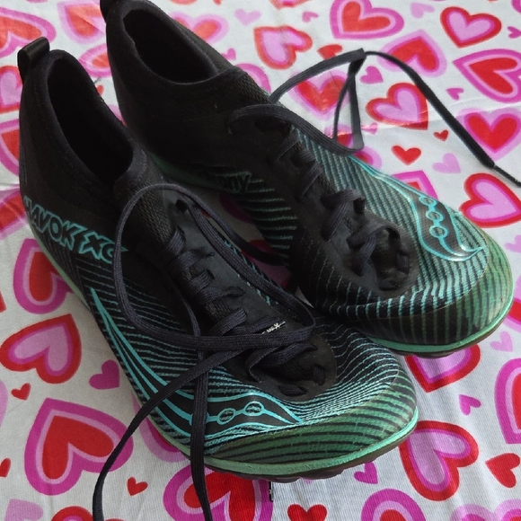 Saucony Shoes - Saucony Women's Black and Green Athletic Shoes